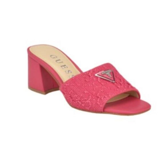 Guess Women's Gables Pink Sandals NEW - Picture 1 of 6